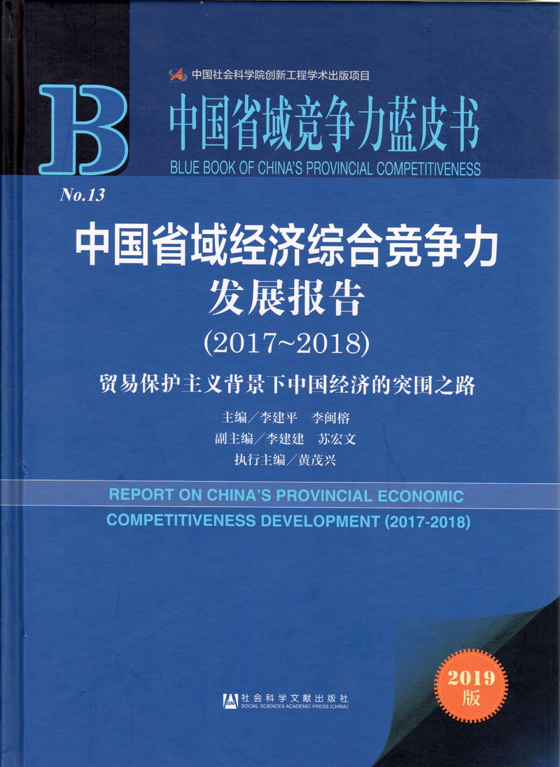 慢点插水都要流出来了中国省域经济综合竞争力发展报告（2017-2018）